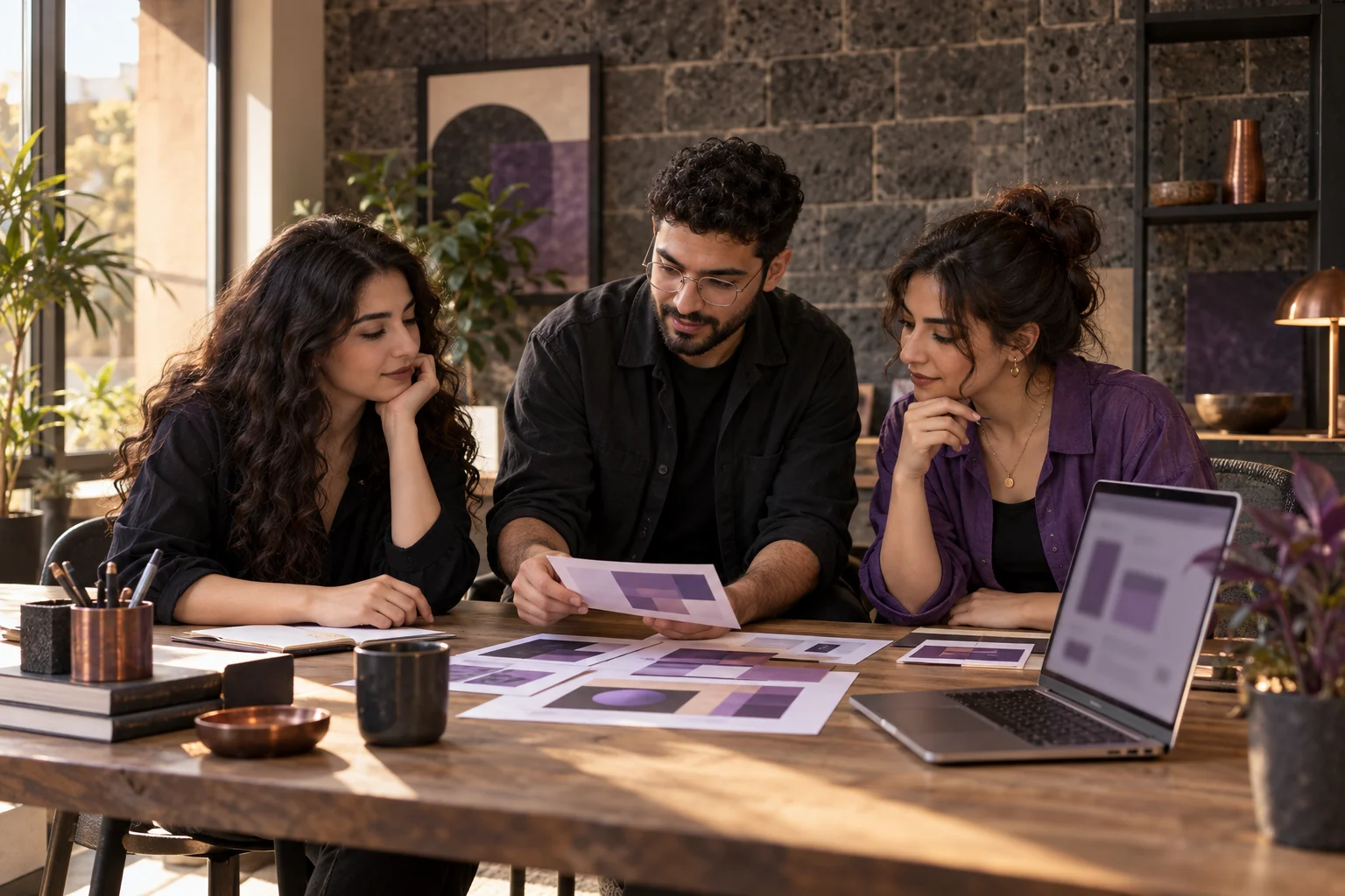 Diyarbakır web tasarım projesi için birlikte çalışan ekip
